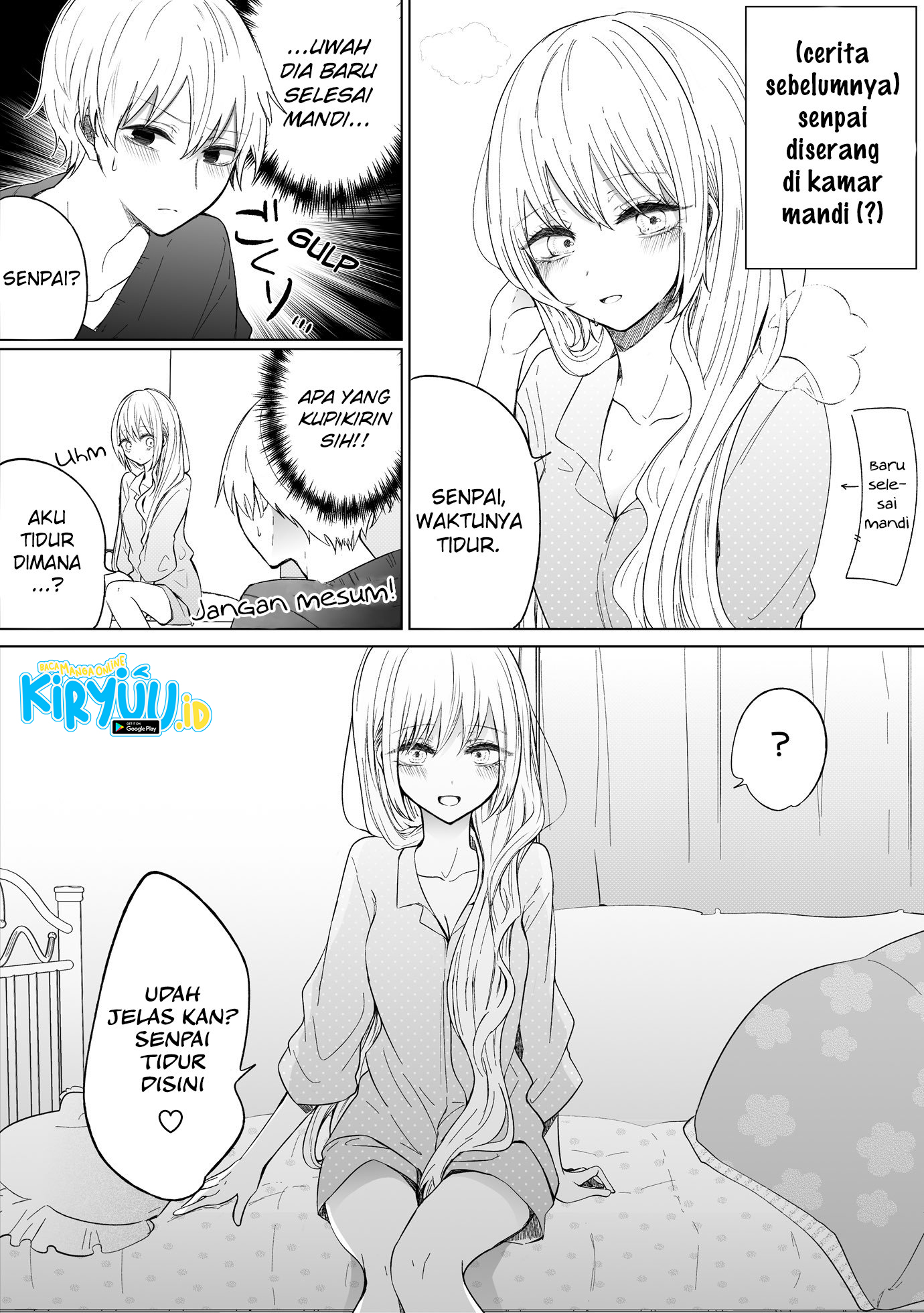 Baca Manga Ichizu de Bitch na Kouhai Chapter 71 Gambar 2