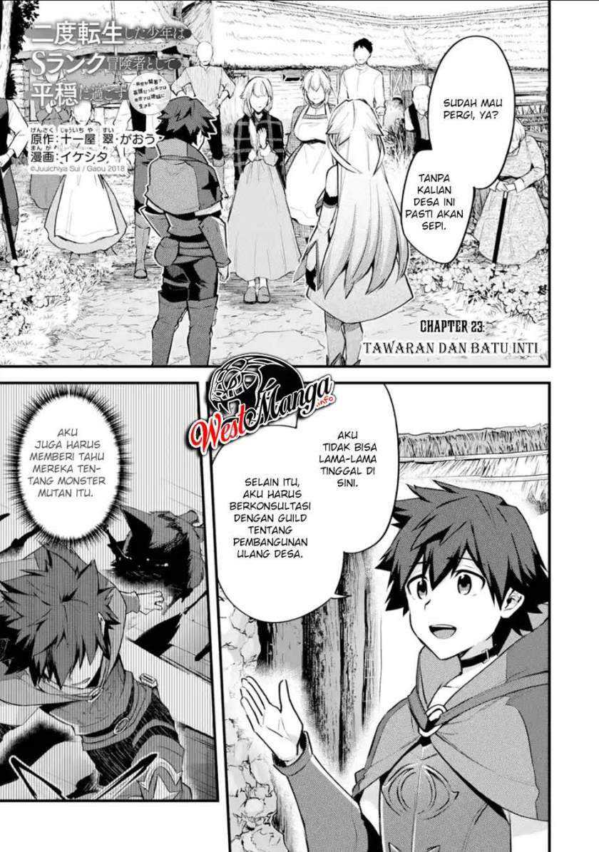Nido Tensei Shita Shounen wa S Rank Boukensha Toshite Heion ni Sugosu Chapter 23 Gambar 4