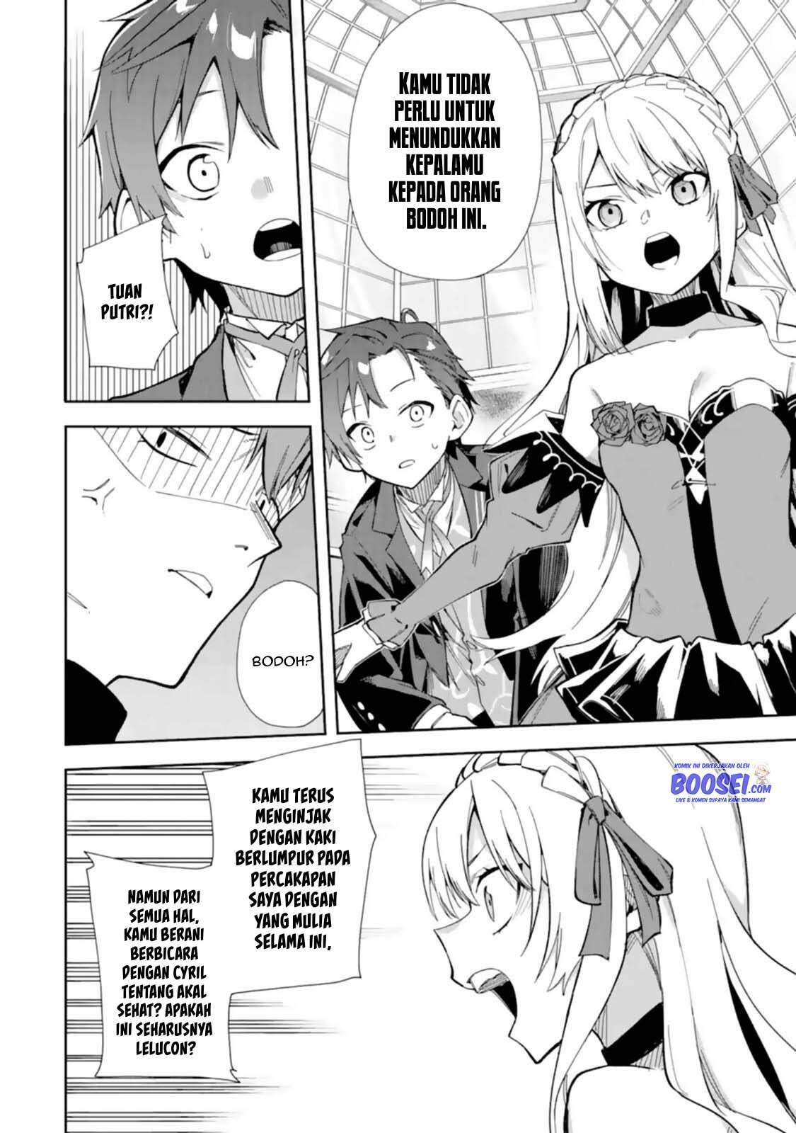 Akuyaku Reijou no Shitsuji-sama Hametsu Flag wa Ore ga Tsubusasete itadakimasu Chapter 14 Gambar 19