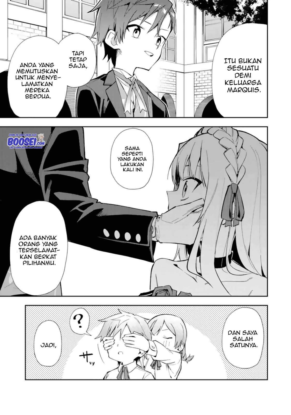 Akuyaku Reijou no Shitsuji-sama Hametsu Flag wa Ore ga Tsubusasete itadakimasu Chapter 14 Gambar 39