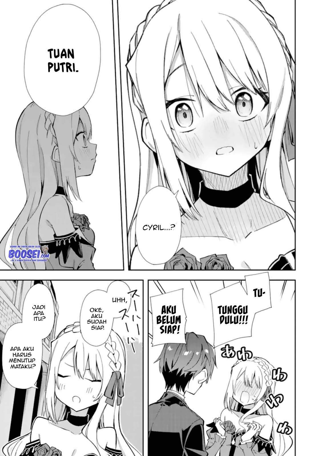 Akuyaku Reijou no Shitsuji-sama Hametsu Flag wa Ore ga Tsubusasete itadakimasu Chapter 14 Gambar 41