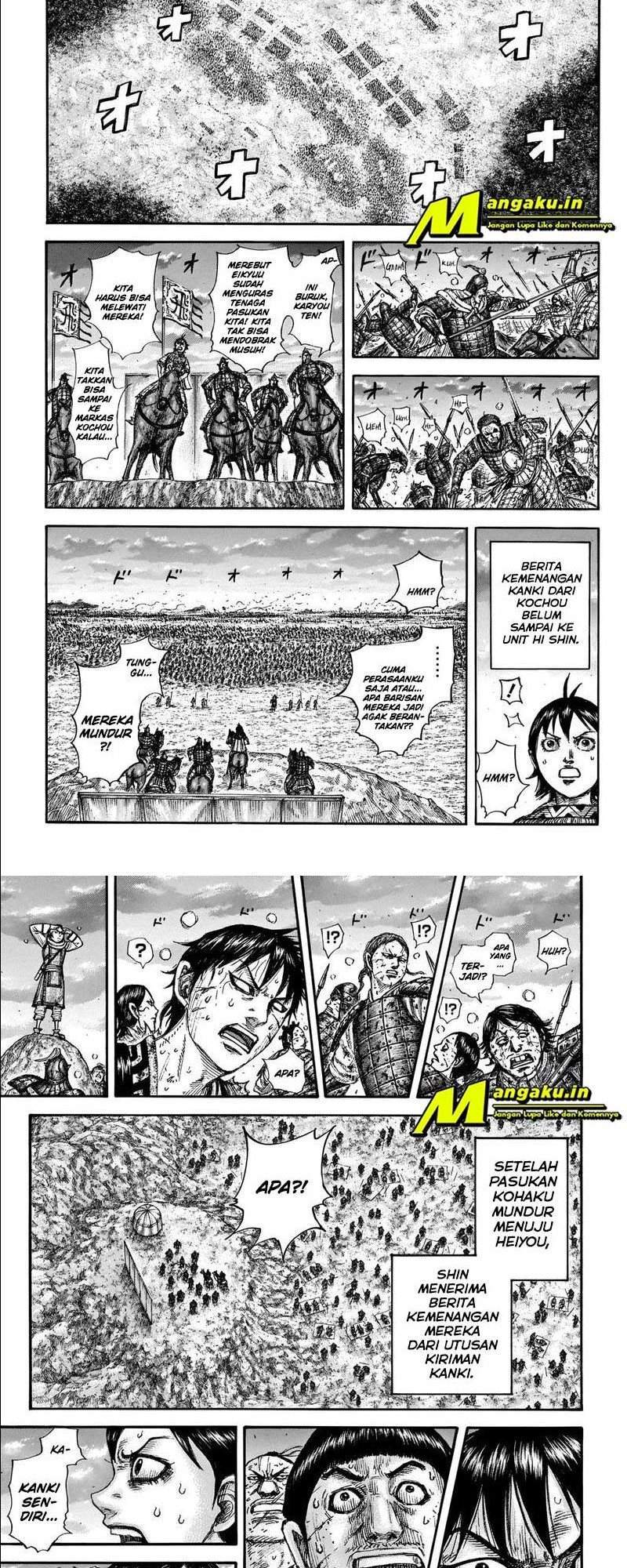 Kingdom Chapter 695 Gambar 5