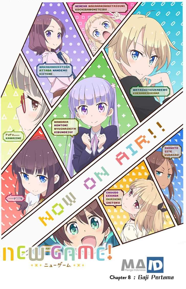Baca Komik New Game! Chapter 8 Gambar 1