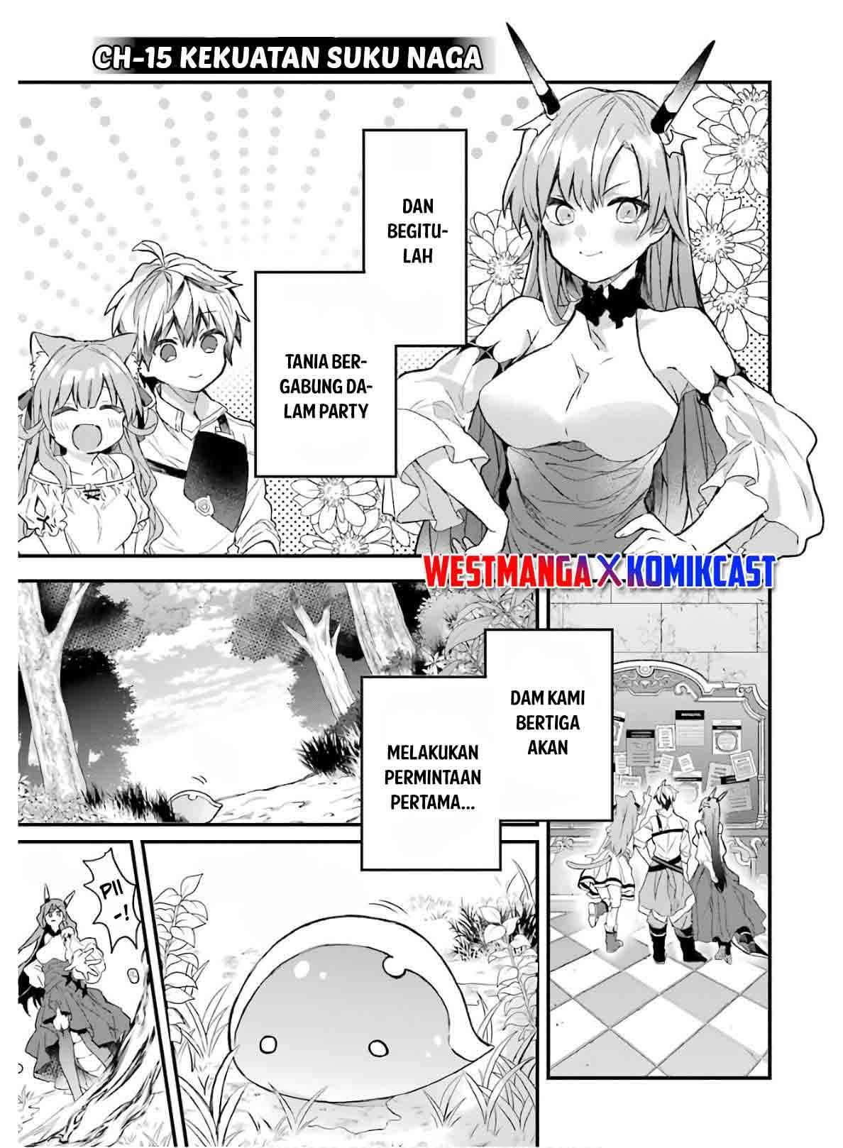 Komik Yuusha Party wo Tsuihou Sareta Beast Tamer, Saikyou Shuzoku Nekomimi Shojo to Chapter 15 gambar nomor 1