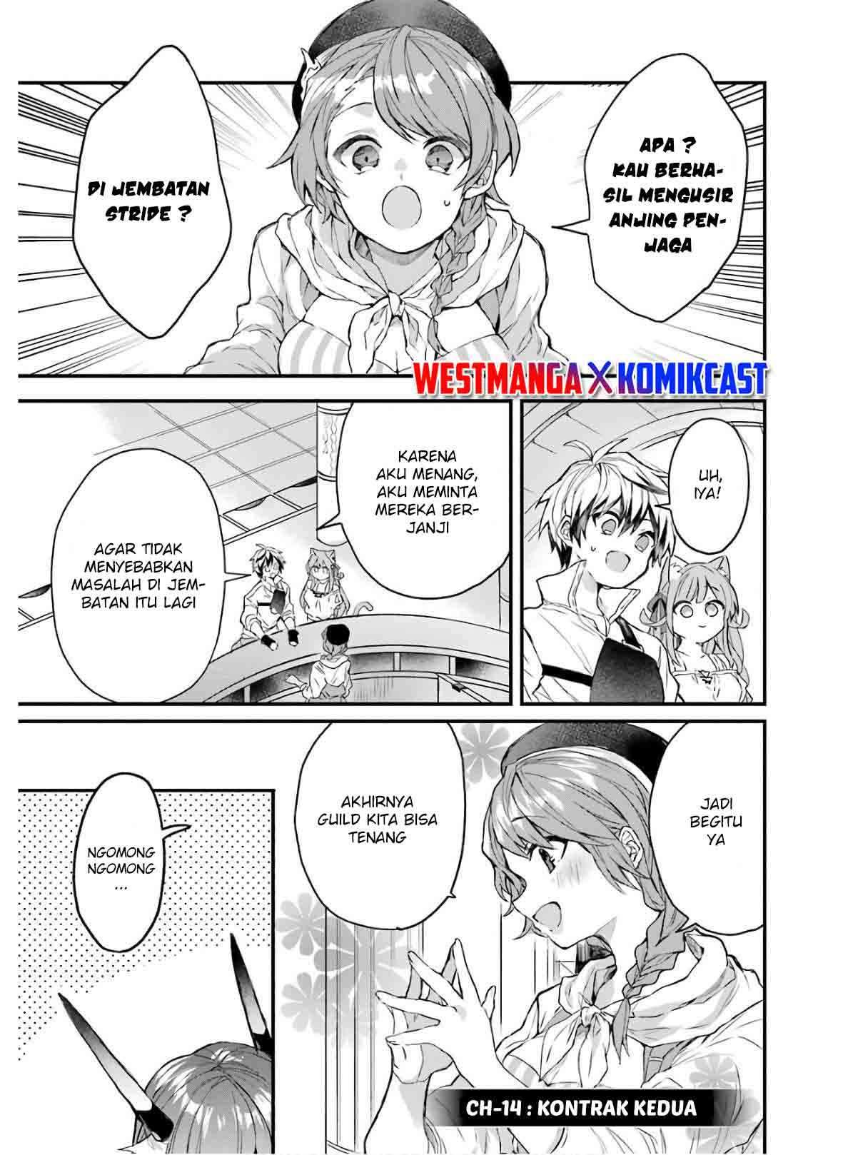 Komik Yuusha Party wo Tsuihou Sareta Beast Tamer, Saikyou Shuzoku Nekomimi Shojo to Chapter 14 gambar nomor 1