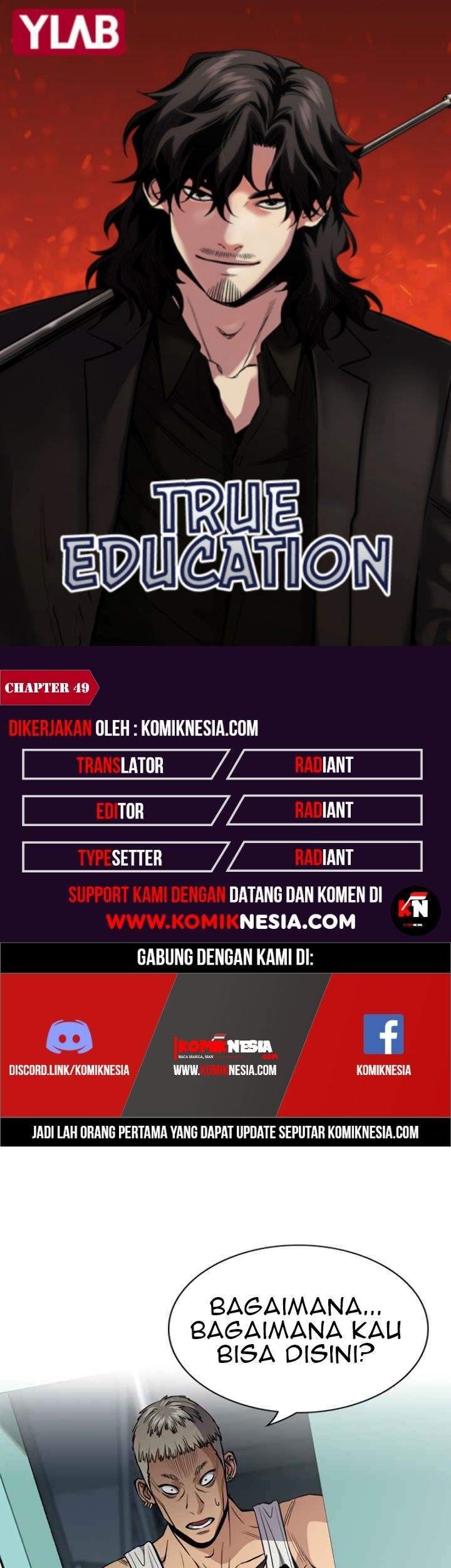 Baca Komik True Education Chapter 49 Gambar 1