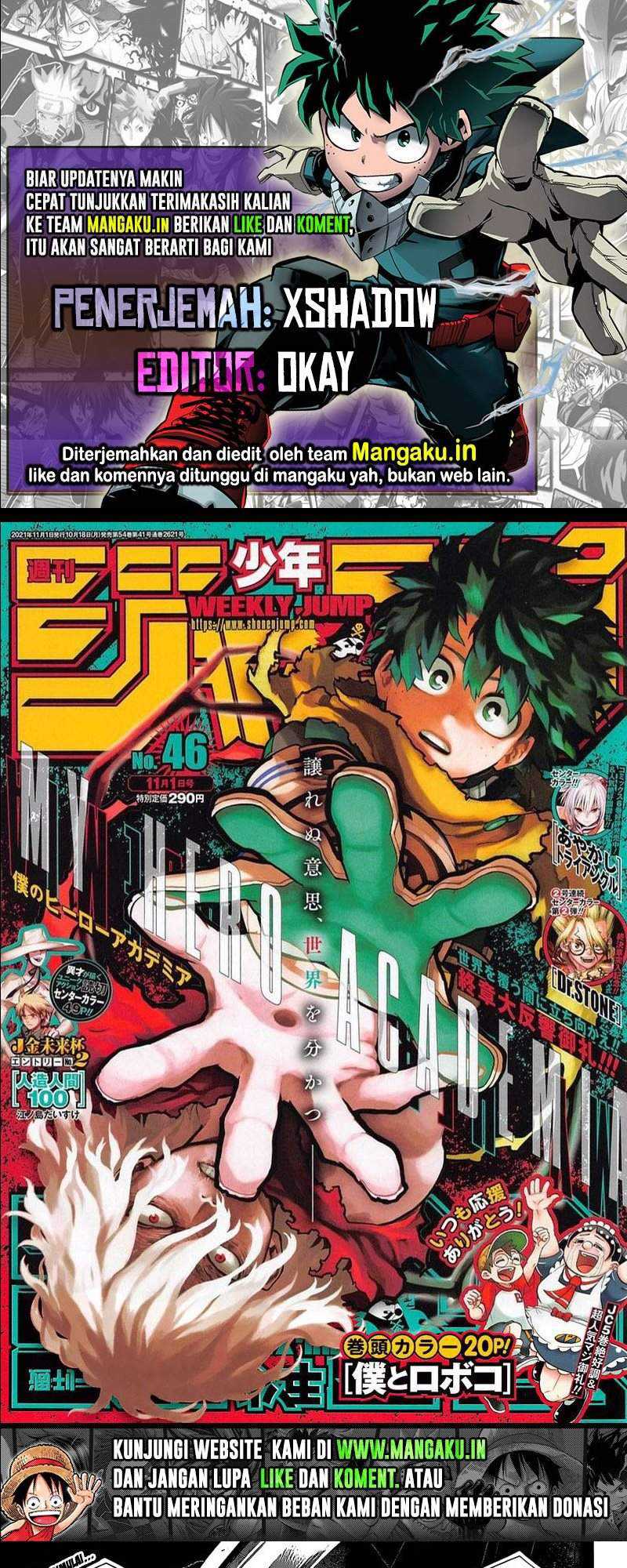Baca Komik Boku no Hero Academia Chapter 330 Gambar 1