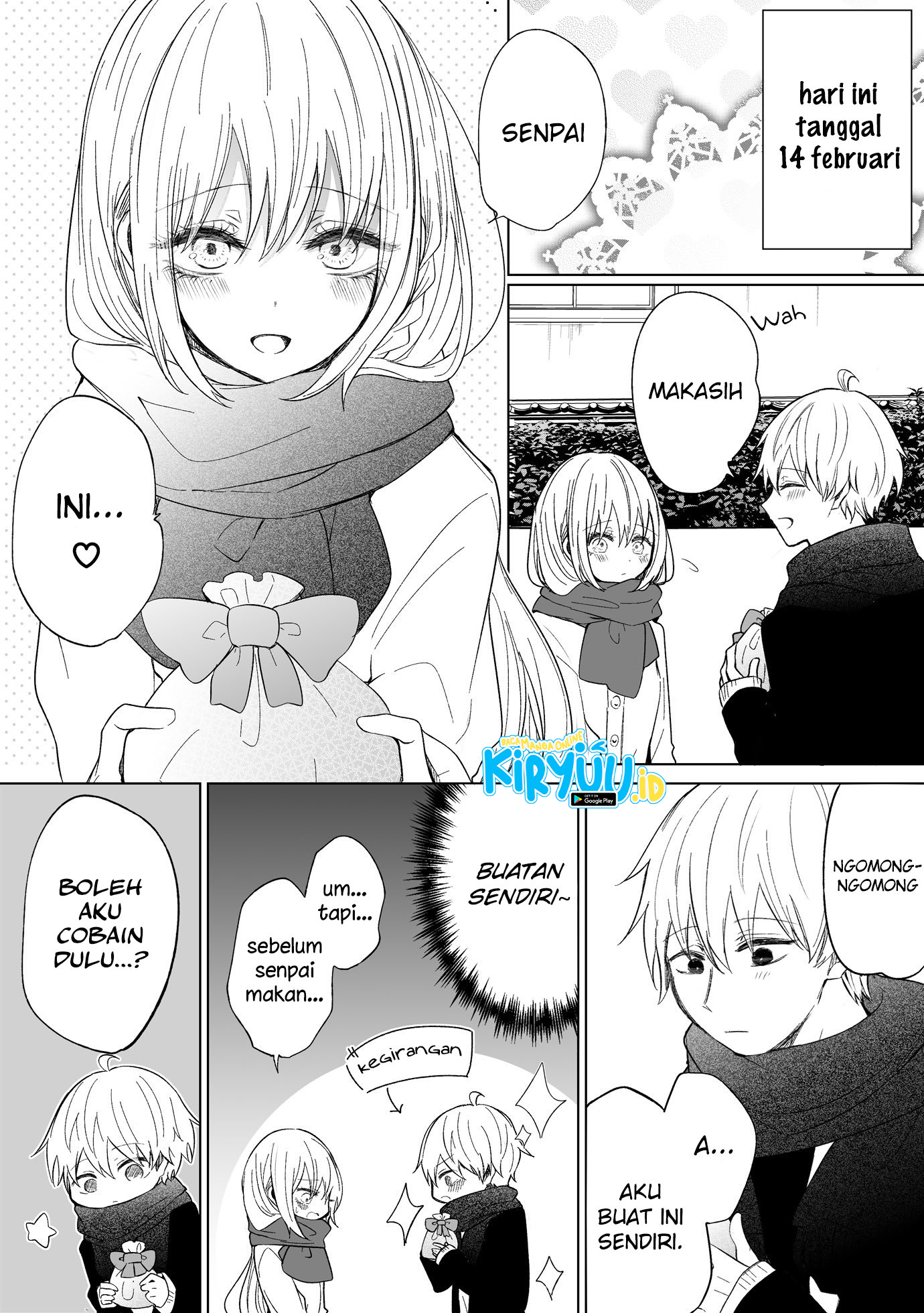 Baca Manga Ichizu de Bitch na Kouhai Chapter 72 Gambar 2