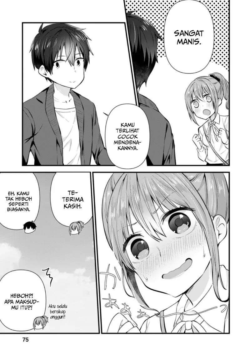 The Cute Girl Sitting Next to Me Is Trying to Make Me Fall in Love With Her as a Way to Ridicule Me, but the Tables Were Turned on Her Before She Knew It Chapter 8 Gambar 12