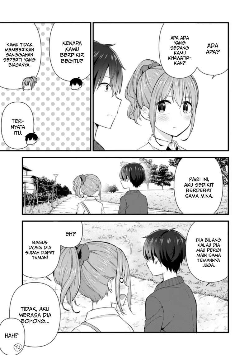 The Cute Girl Sitting Next to Me Is Trying to Make Me Fall in Love With Her as a Way to Ridicule Me, but the Tables Were Turned on Her Before She Knew It Chapter 8 Gambar 14