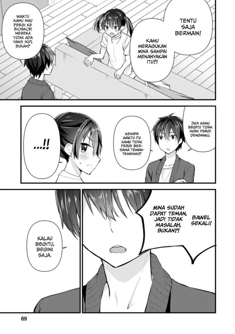 The Cute Girl Sitting Next to Me Is Trying to Make Me Fall in Love With Her as a Way to Ridicule Me, but the Tables Were Turned on Her Before She Knew It Chapter 8 Gambar 6
