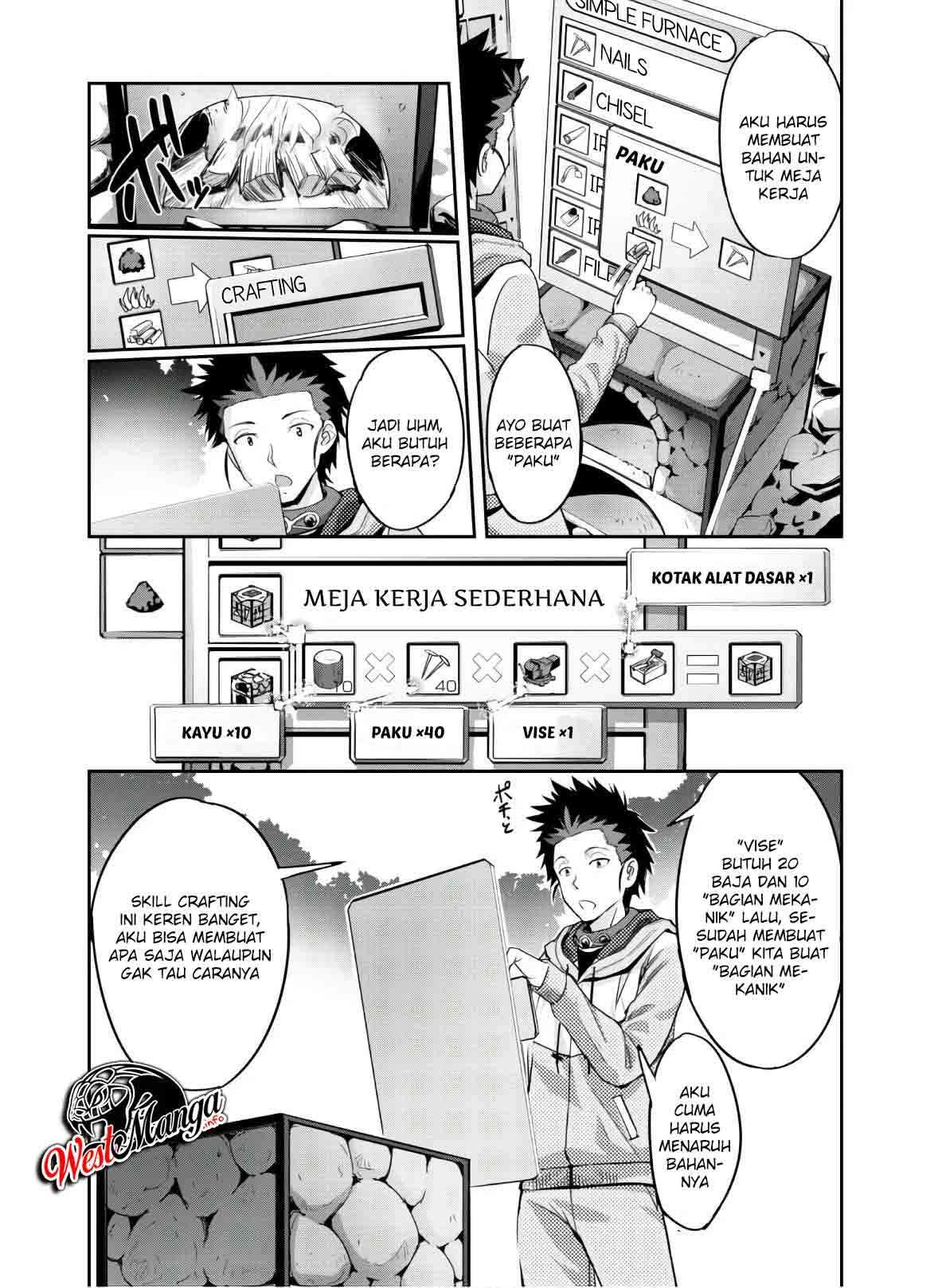 Craft Game no Nouryoku de Isekai Kouryaku!! Chapter 4 Gambar 4