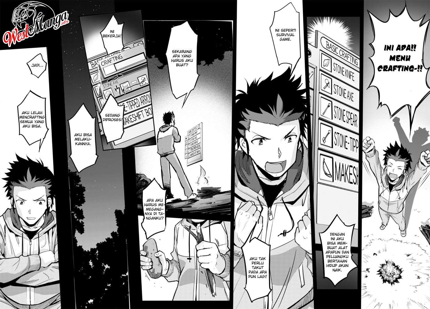 Craft Game no Nouryoku de Isekai Kouryaku!! Chapter 1.1 Gambar 20