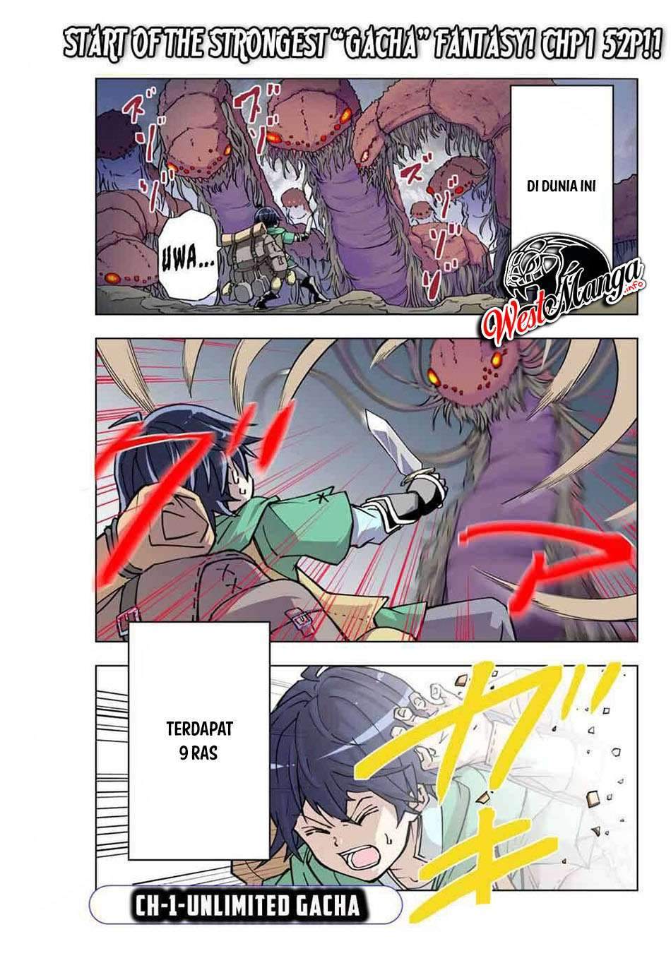 My Gift LVL 9999 Unlimited Gacha Chapter 1 Gambar 3