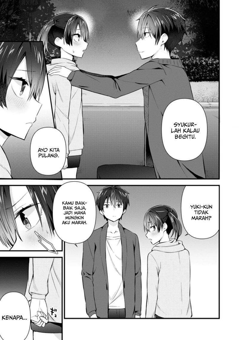 The Cute Girl Sitting Next to Me Is Trying to Make Me Fall in Love With Her as a Way to Ridicule Me, but the Tables Were Turned on Her Before She Knew It Chapter 9 Gambar 14