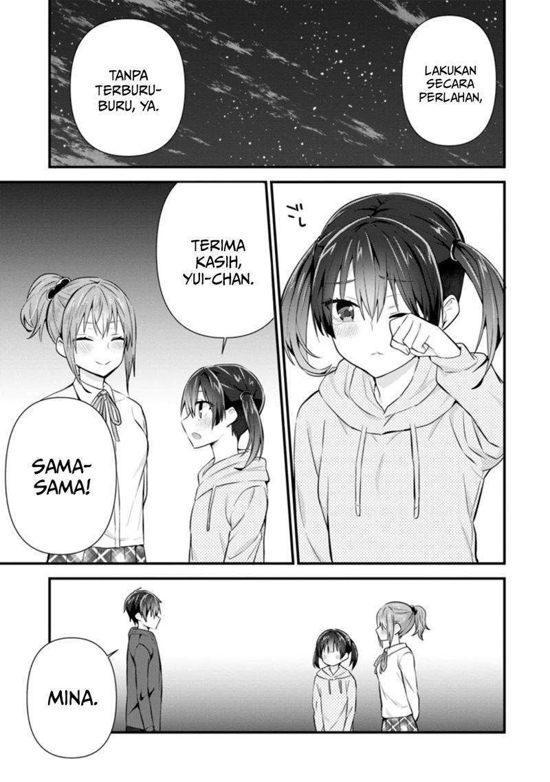 The Cute Girl Sitting Next to Me Is Trying to Make Me Fall in Love With Her as a Way to Ridicule Me, but the Tables Were Turned on Her Before She Knew It Chapter 9 Gambar 24