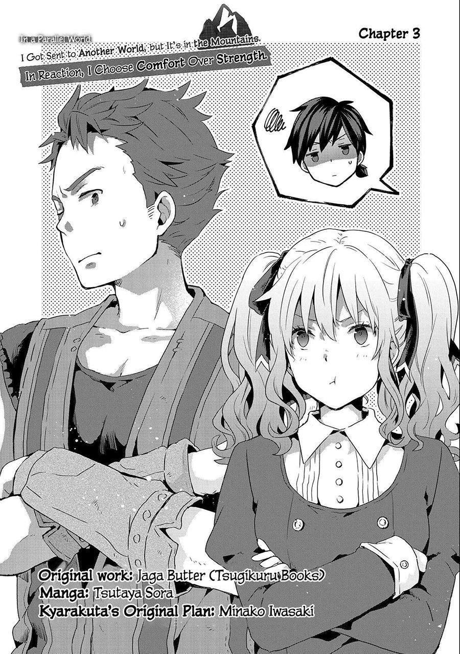 Baca Manga Isekai Ni Teni Shitara Yama No Naka Datta. Handou De Tsuyo Sayor Chapter 3 Gambar 2
