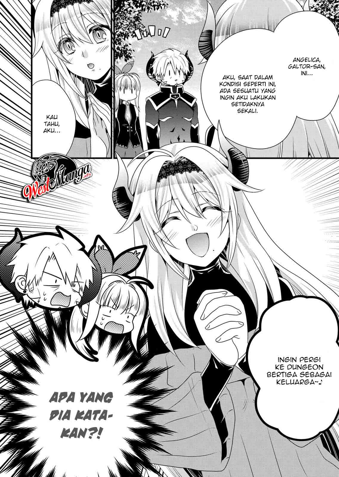 Maou desu Onna Yuusha no Hahaoya to Saikon Shita no de Onna Yuusha ga Giri no Musume ni Narimashita Chapter 44 Gambar 21