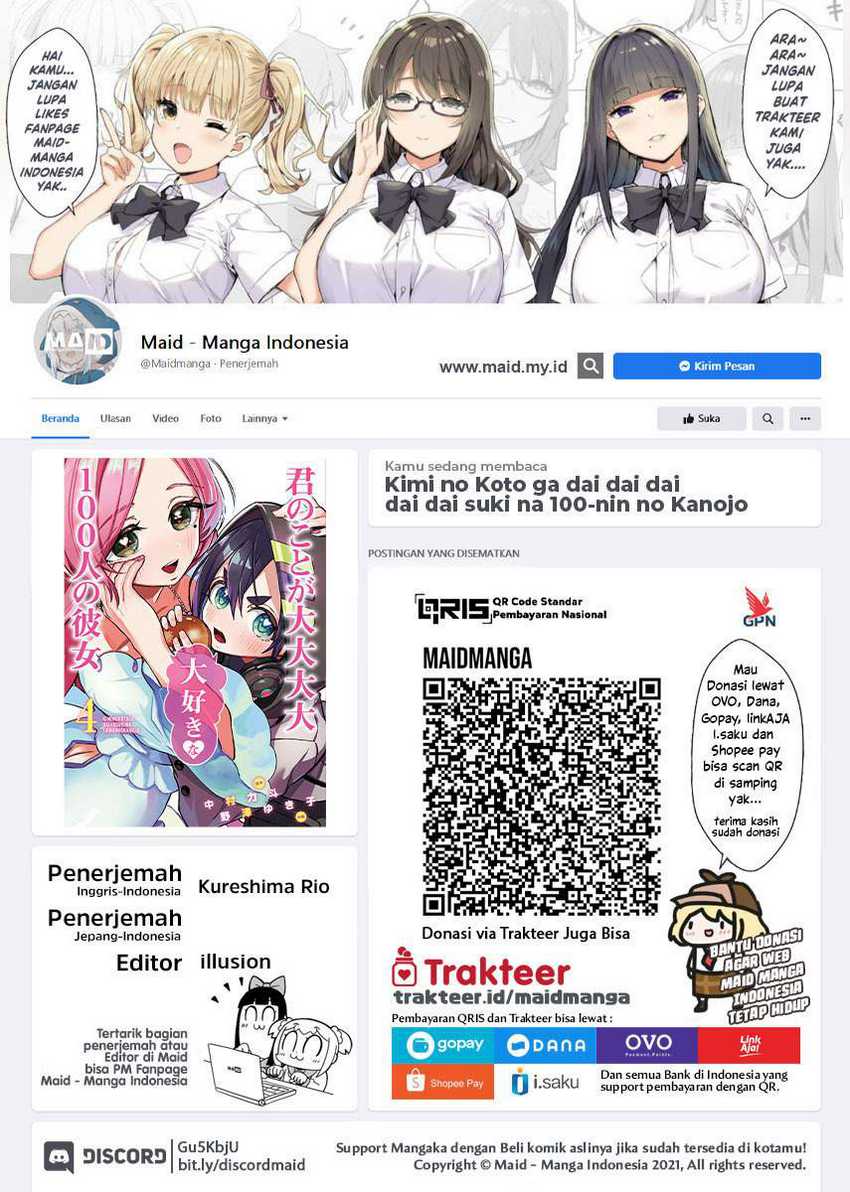 Baca Manga Kimi no Koto ga Dai Dai Dai Dai Daisuki na 100-ri no Kanojo Chapter 60 Gambar 2