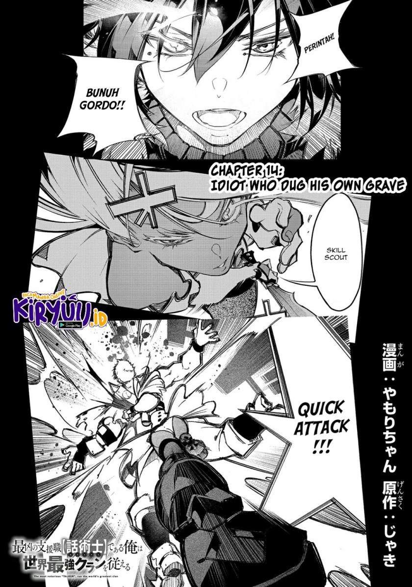 Baca Manga The Most Notorious “Talker” Runs the World’s Greatest Clan Chapter 14 Gambar 2
