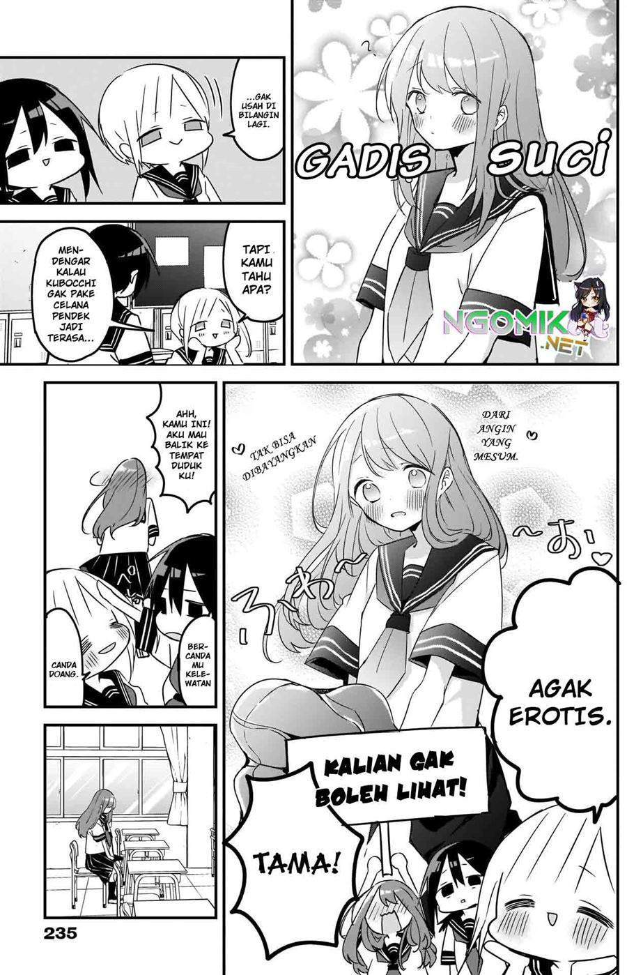 Kubo-san wa Boku (Mobu) wo Yurusanai Chapter 74 Gambar 8