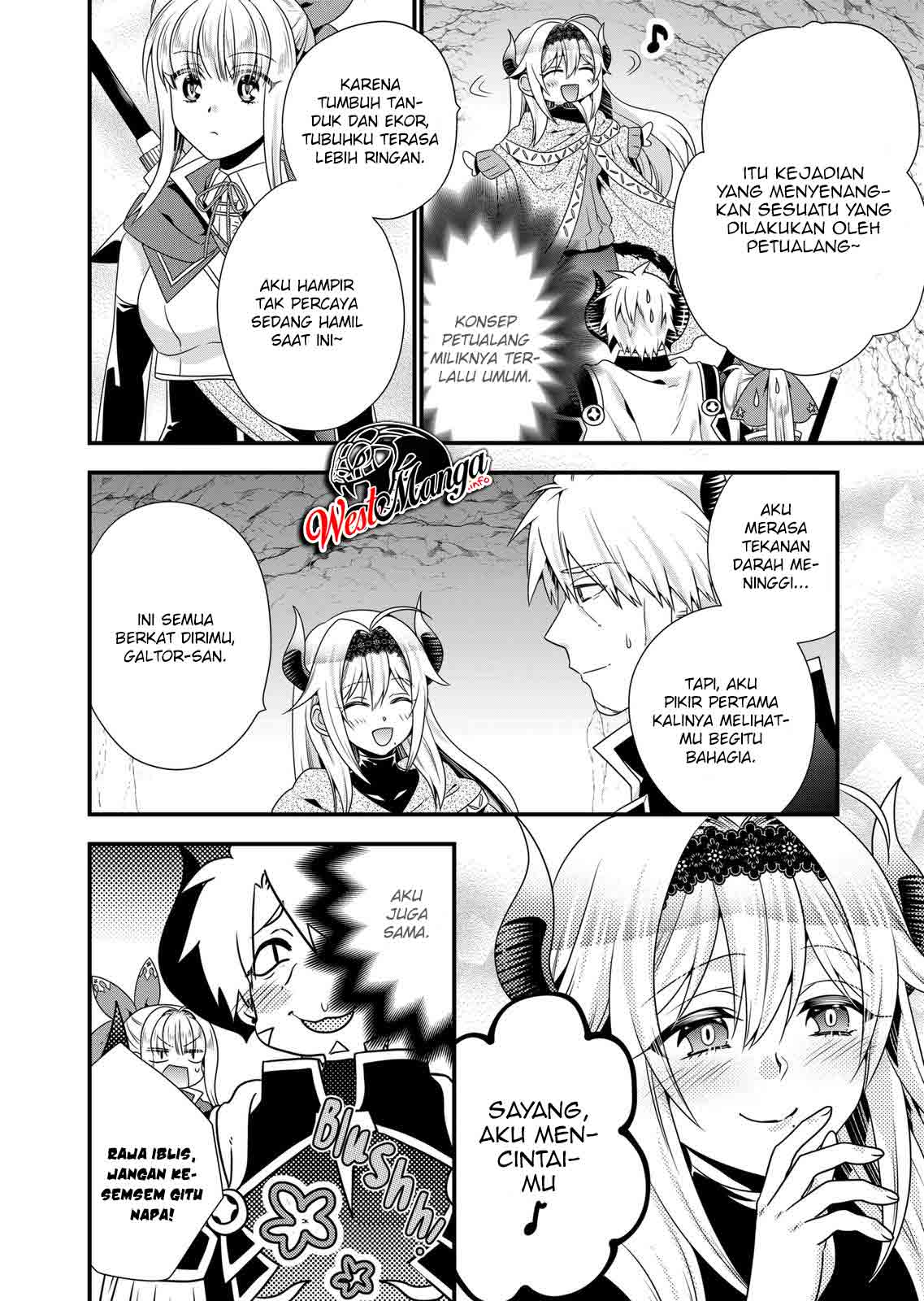 Maou desu Onna Yuusha no Hahaoya to Saikon Shita no de Onna Yuusha ga Giri no Musume ni Narimashita Chapter 45 Gambar 17