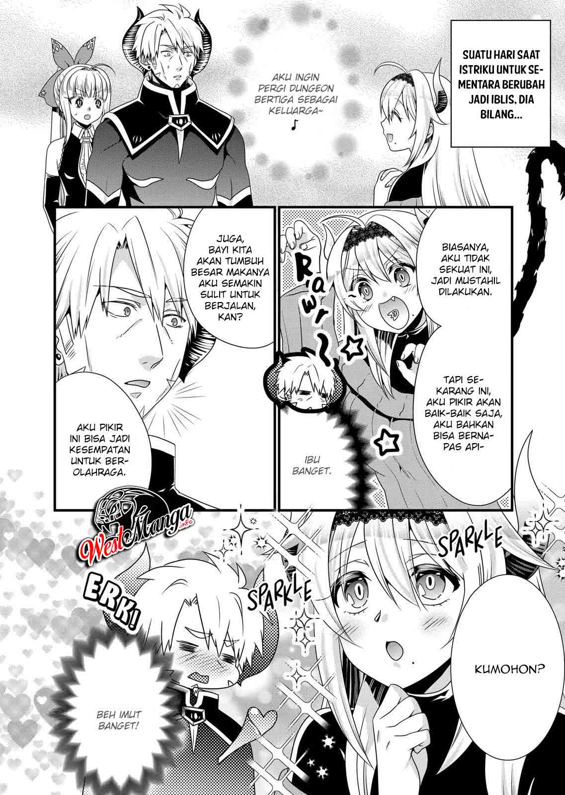 Maou desu Onna Yuusha no Hahaoya to Saikon Shita no de Onna Yuusha ga Giri no Musume ni Narimashita Chapter 45 Gambar 4