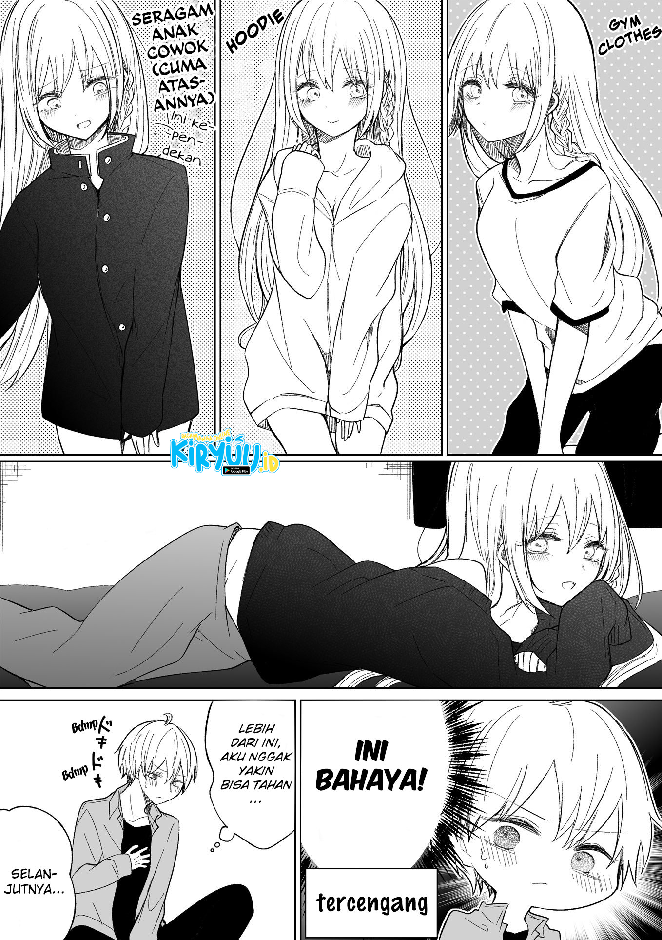 Ichizu de Bitch na Kouhai Chapter 73.5 Gambar 3