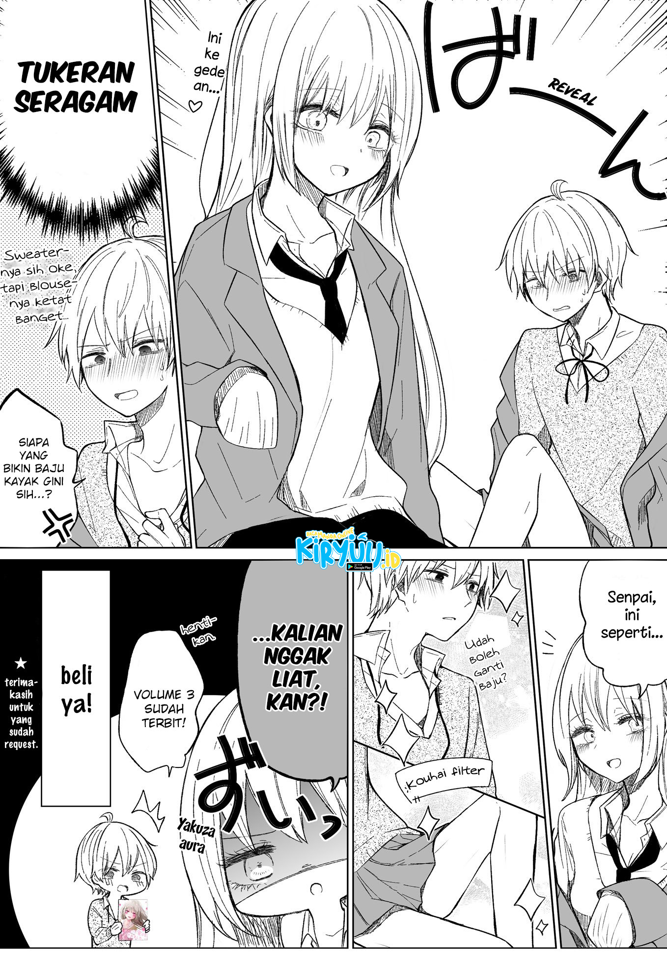 Ichizu de Bitch na Kouhai Chapter 73.5 Gambar 5
