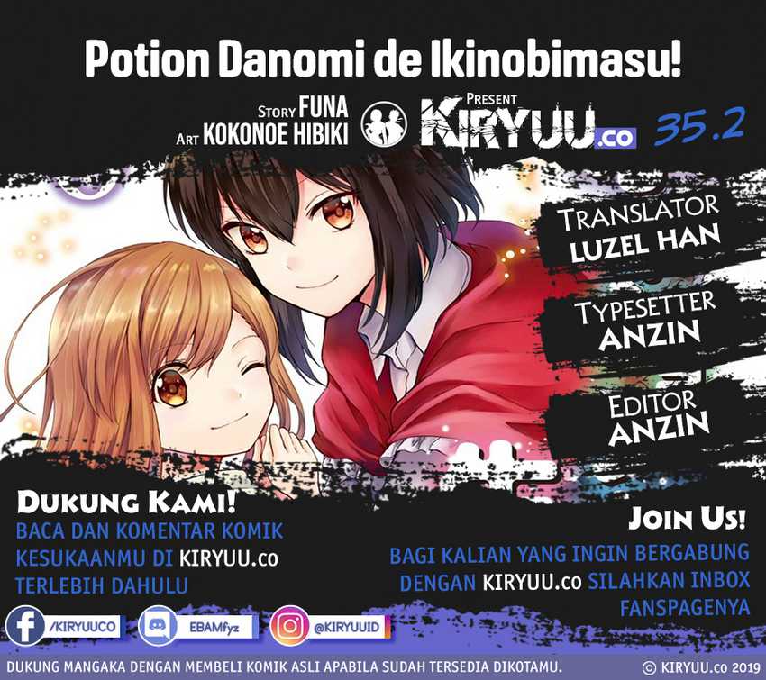 Baca Manga Potion-danomi de Ikinobimasu! Chapter 35.2 Gambar 2