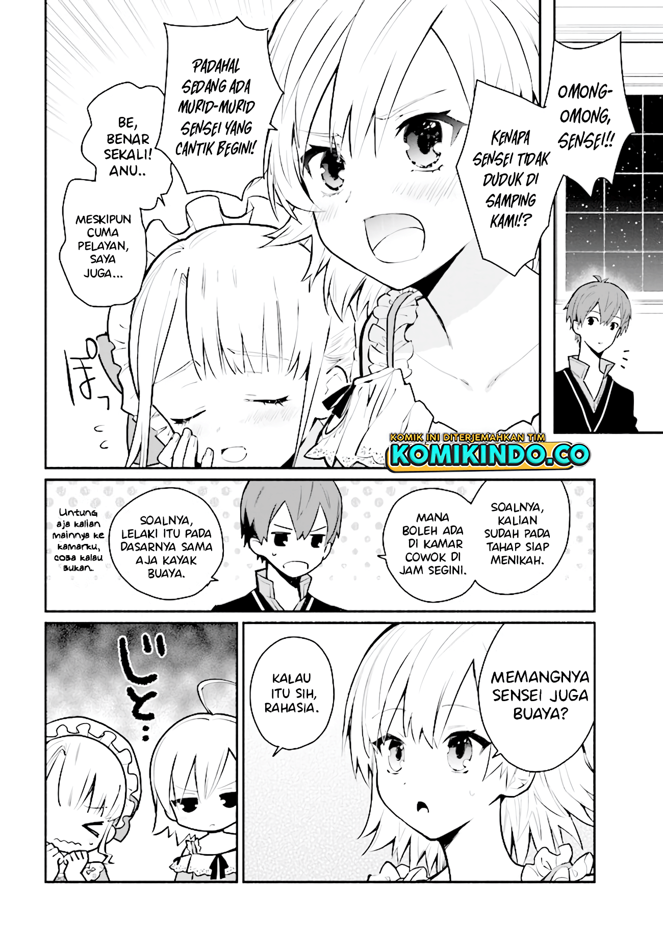 Koujo Denka no Kateikyoushi Chapter 14 Gambar 13