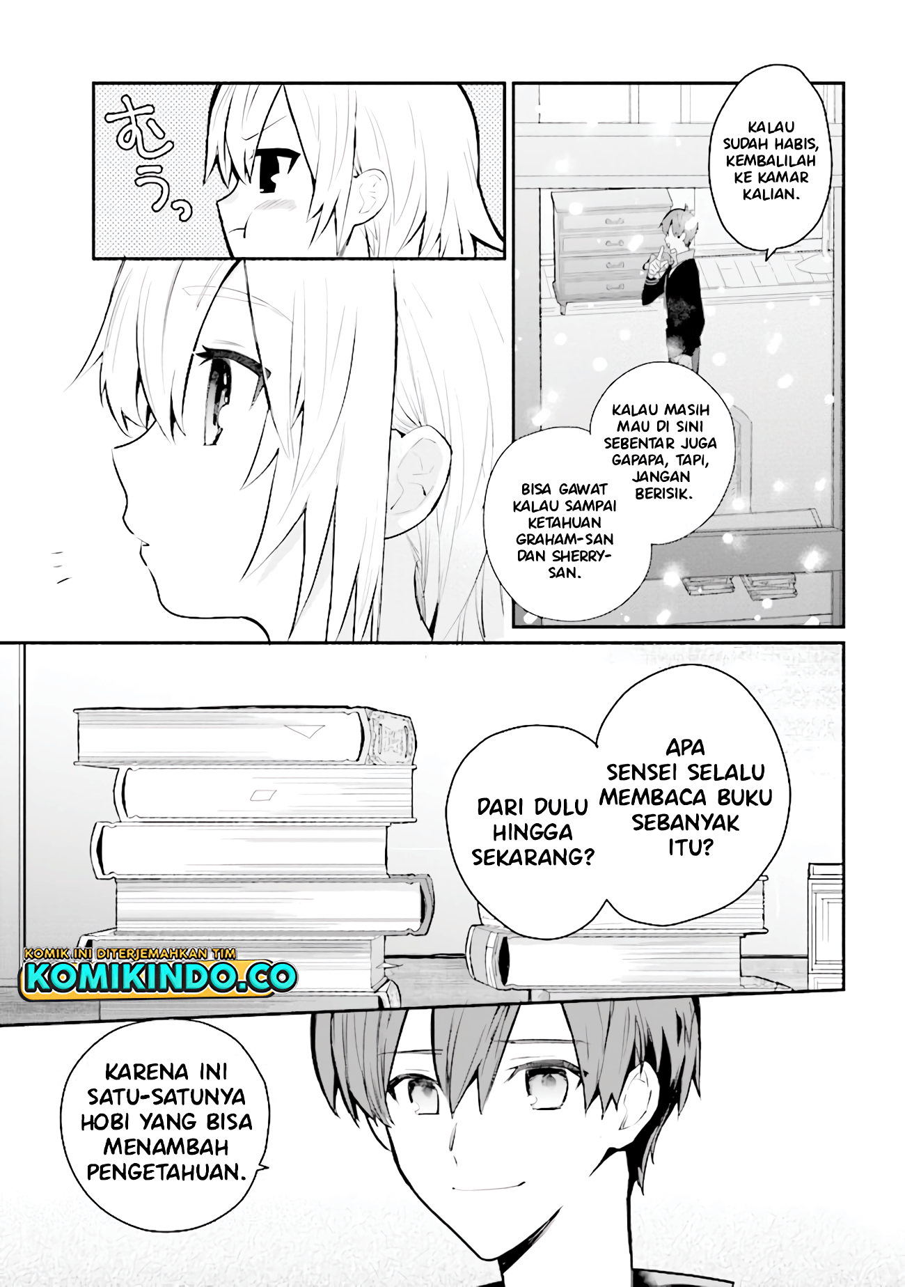 Koujo Denka no Kateikyoushi Chapter 14 Gambar 14