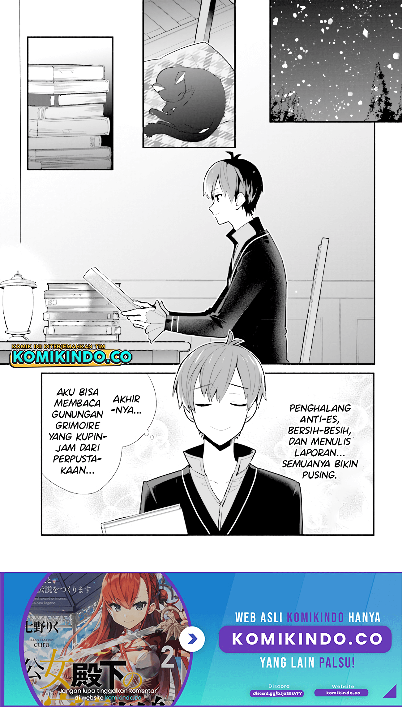 Baca Manga Koujo Denka no Kateikyoushi Chapter 14 Gambar 2