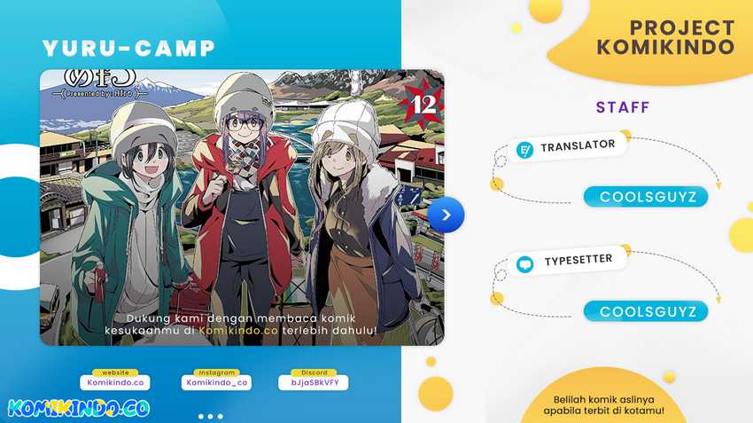 Baca Komik Yuru-Camp Chapter 61 Gambar 1