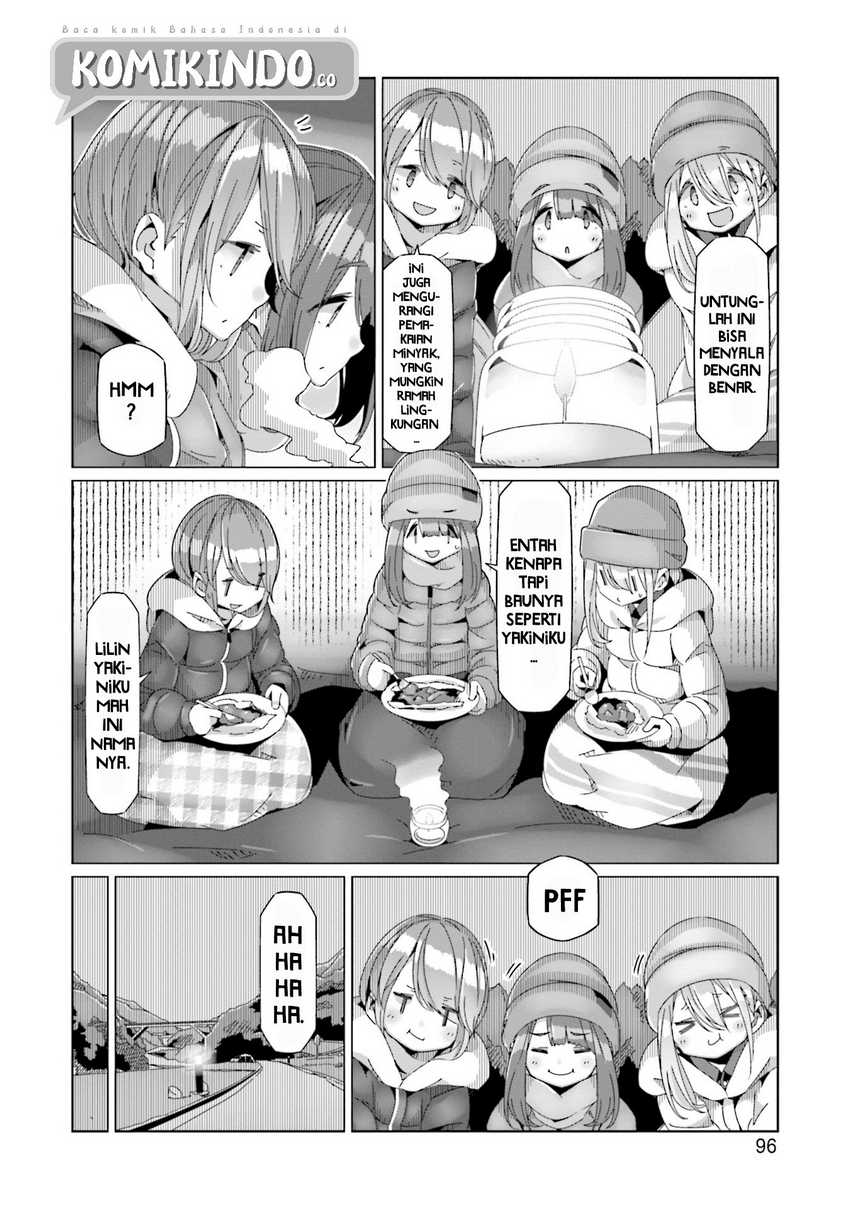 Yuru-Camp Chapter 61 Gambar 17