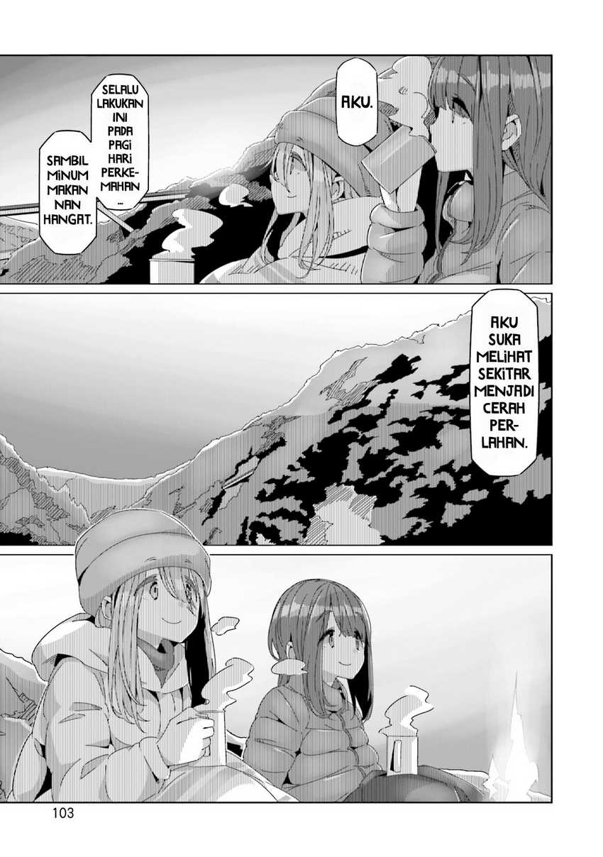 Yuru-Camp Chapter 61 Gambar 24
