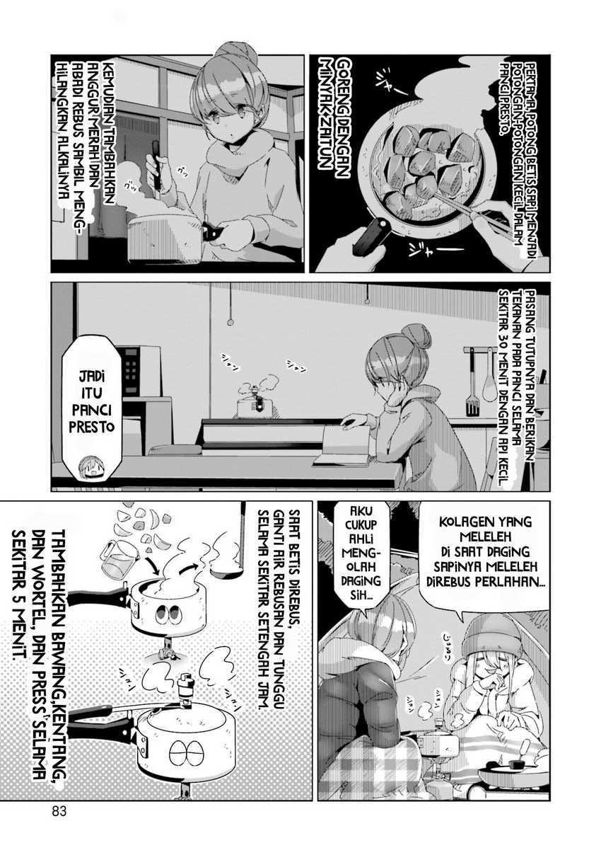 Yuru-Camp Chapter 61 Gambar 4