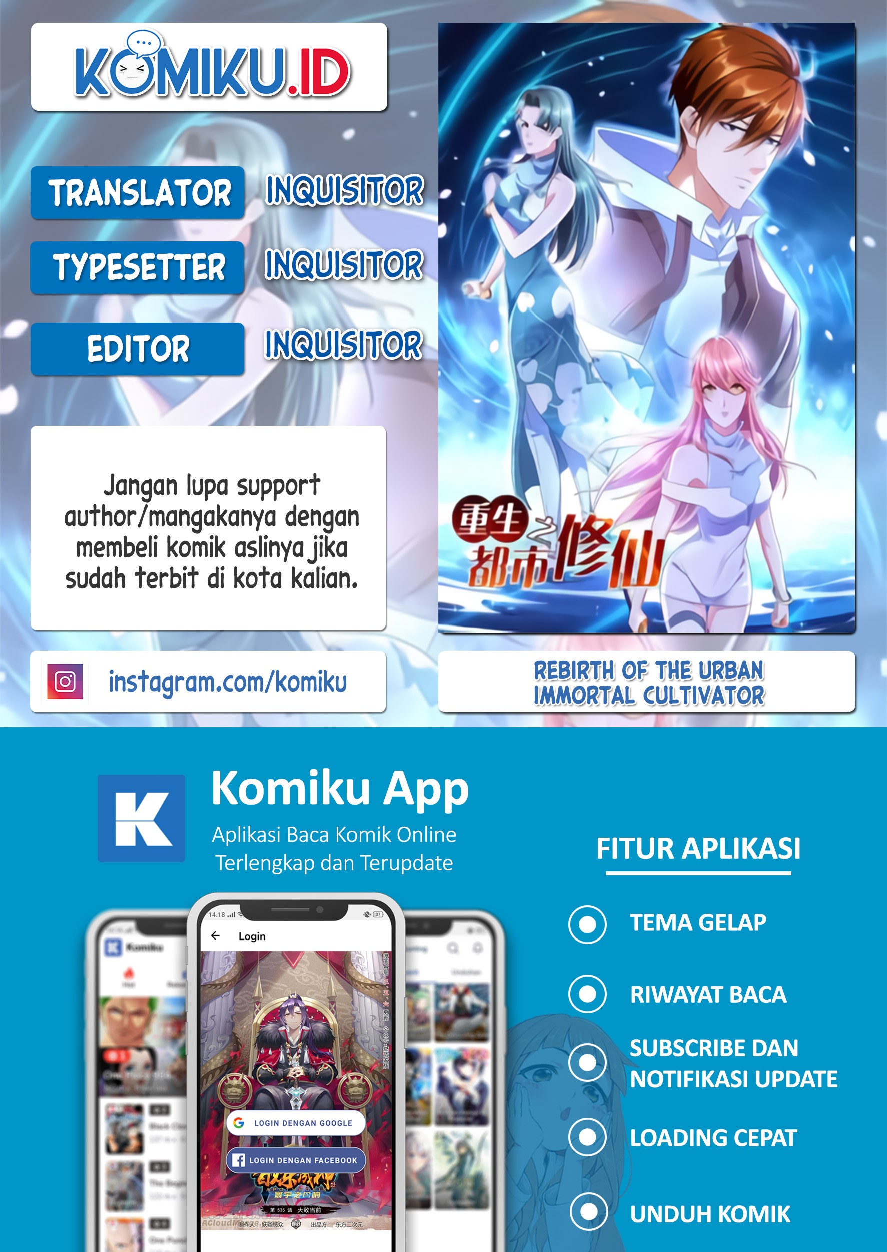 Baca Komik Rebirth Of The Urban Immortal Cultivator Chapter 660 Gambar 1