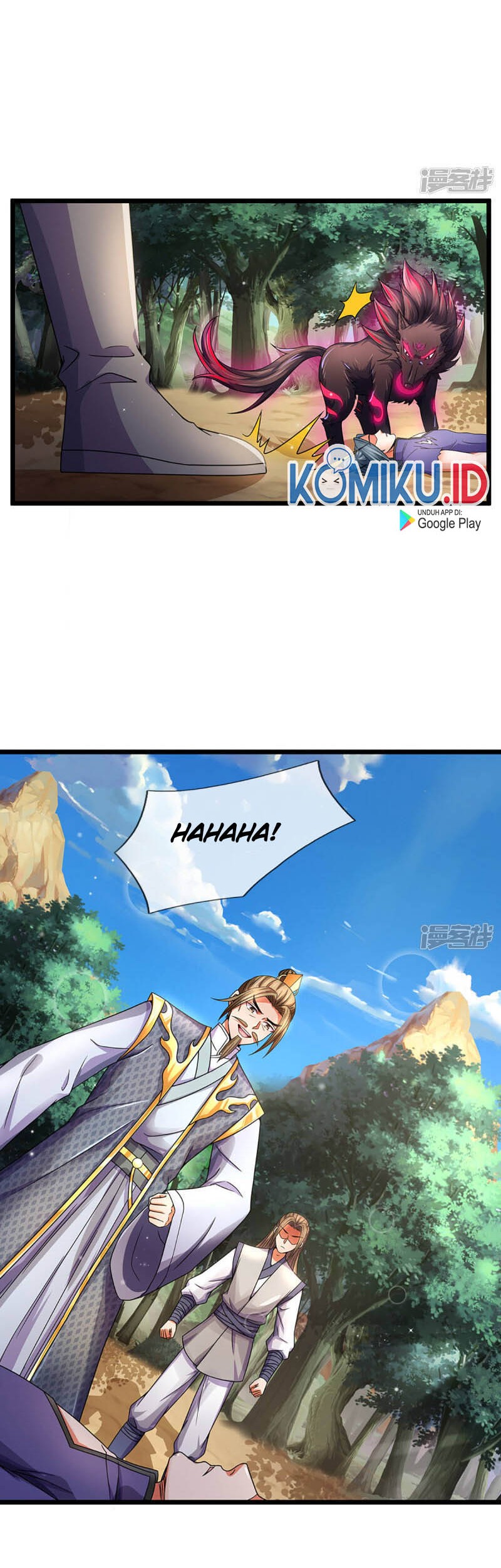 Shenwu Tianzun Chapter 308 Gambar 19