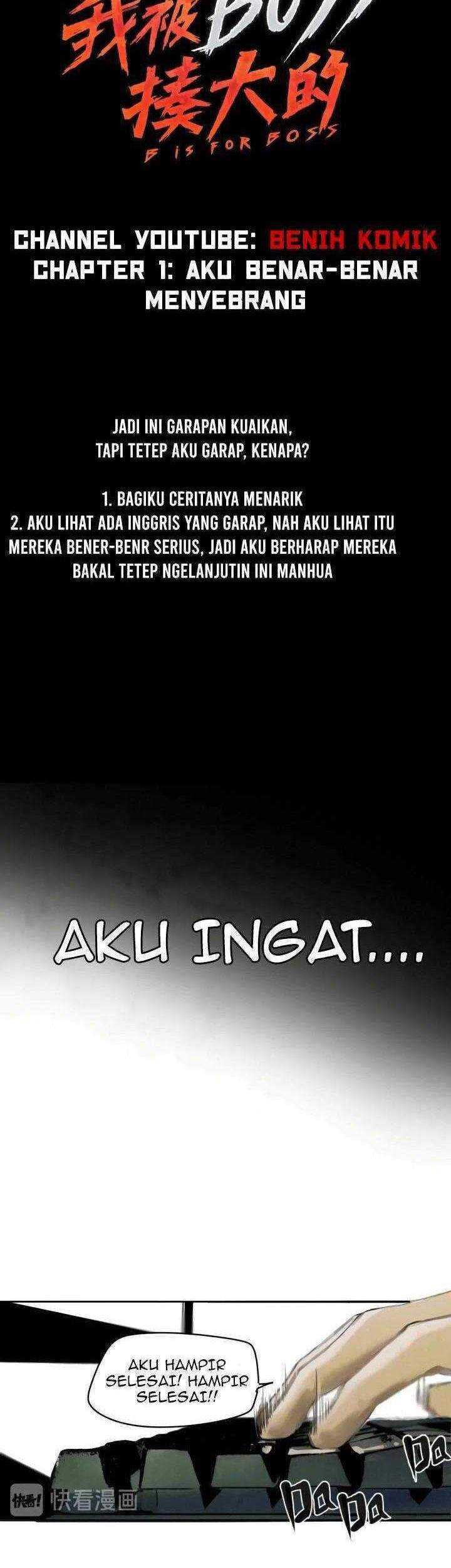 I was beaten up by the BOSS Chapter 01 Gambar 9