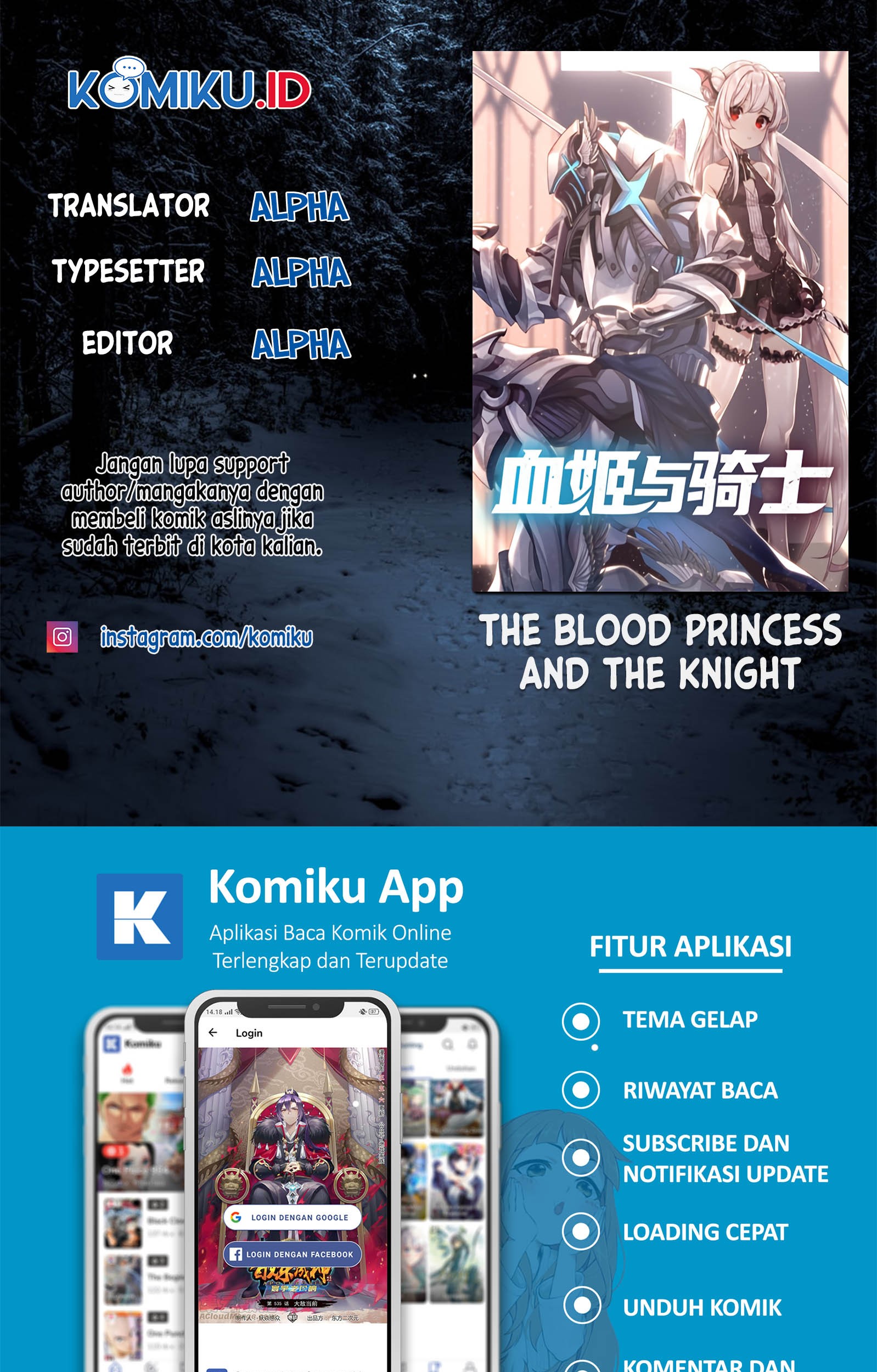 Komik The Blood Princess And The Knight Chapter 136 gambar nomor 1