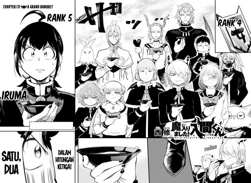 Baca Manga Mairimashita! Iruma-kun Chapter 171 Gambar 2