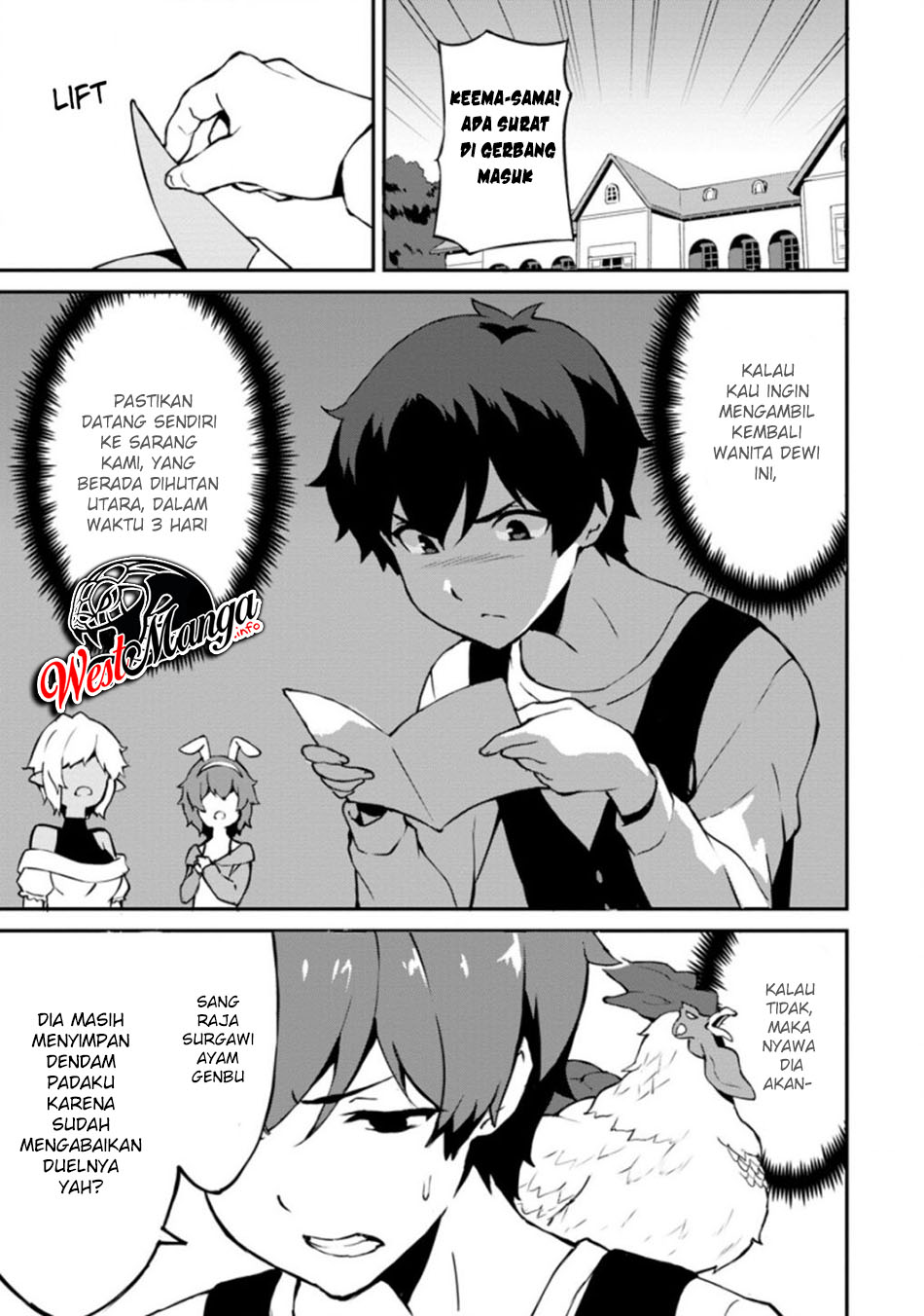 Taberu dake de Level-Up! Damegami to Issho ni Isekai Musou Chapter 23.2 Gambar 7