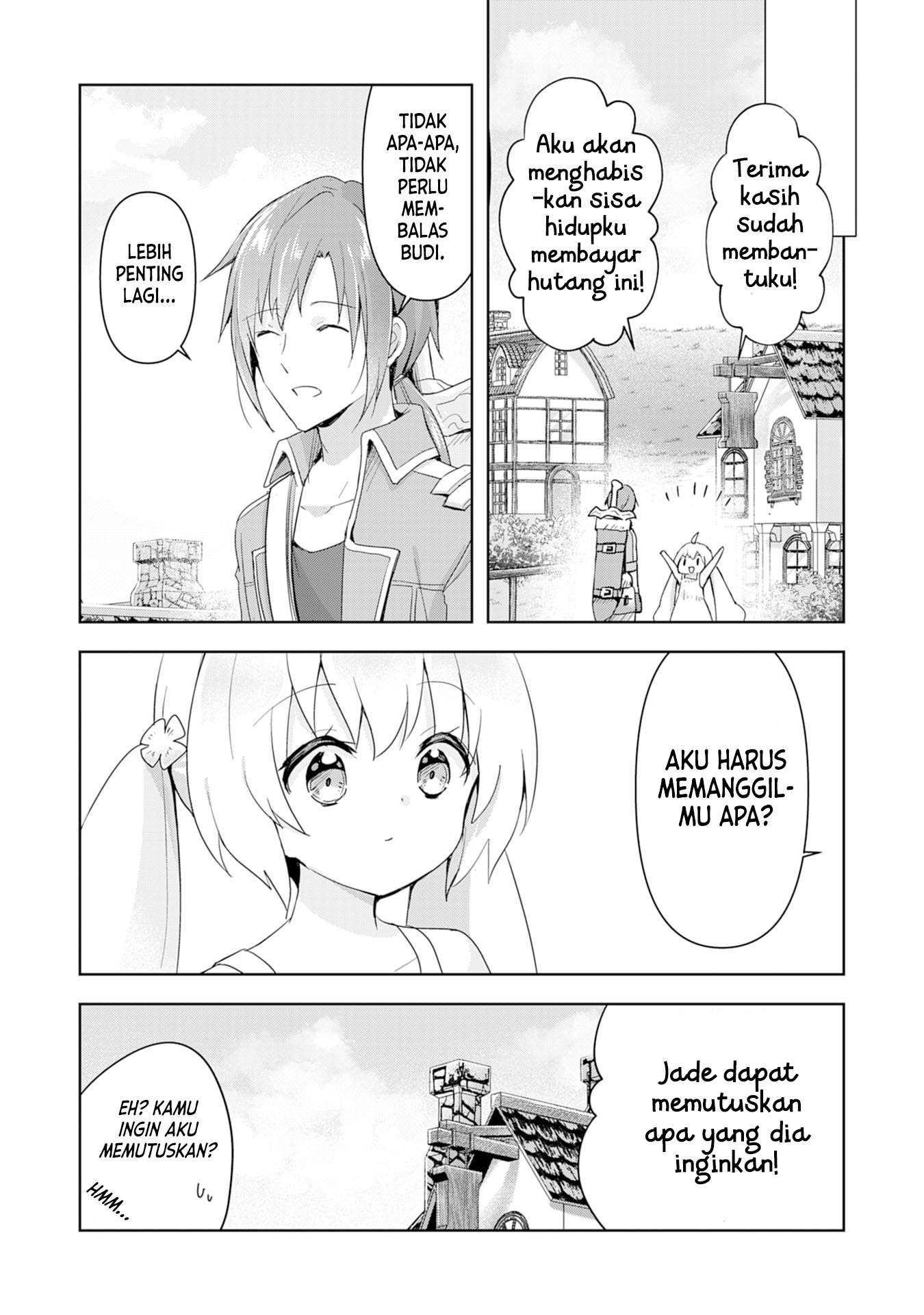Uketsukejo ni Kokuhaku Shitakute Girudo ni Kayoitsumetara Eiyu ni Natteta Chapter 2 Gambar 21