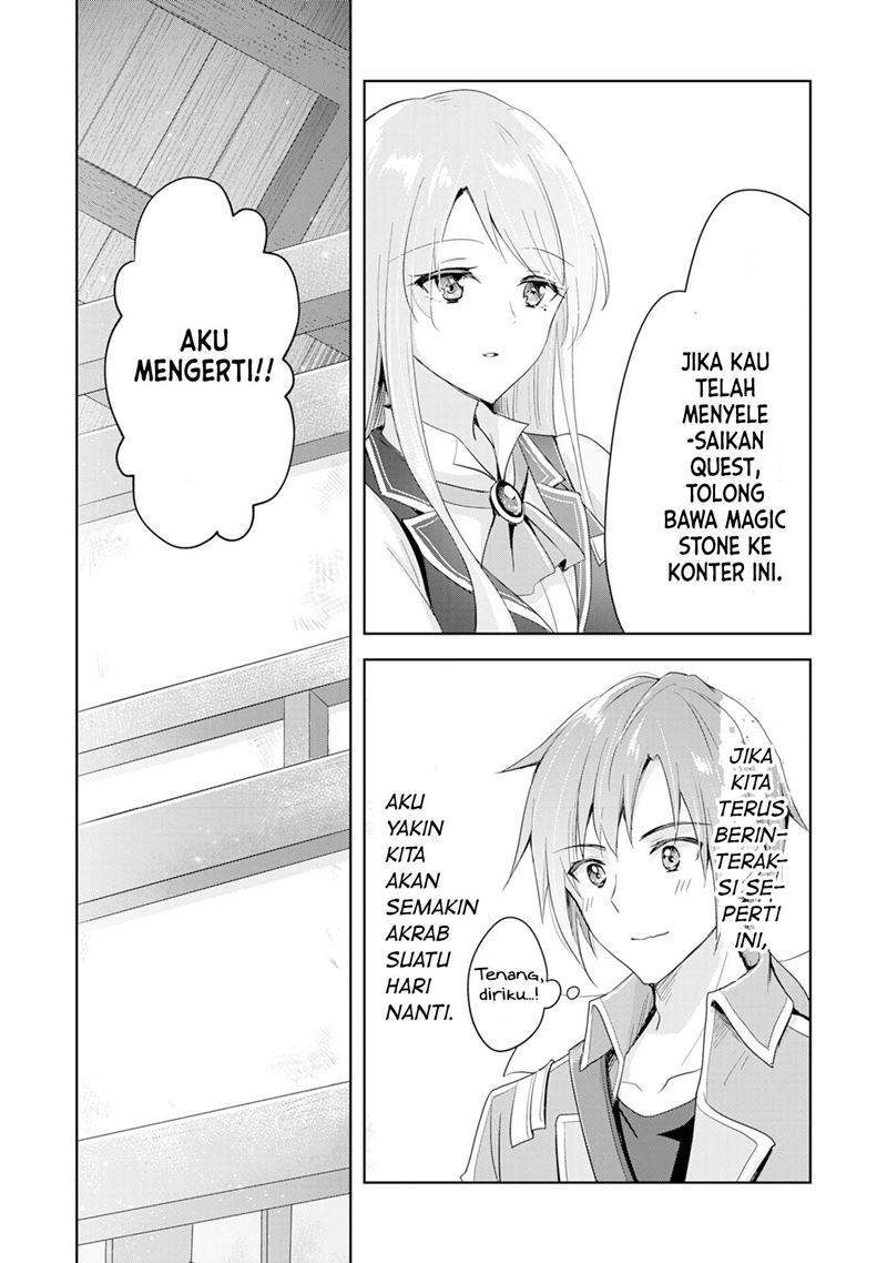 Uketsukejo ni Kokuhaku Shitakute Girudo ni Kayoitsumetara Eiyu ni Natteta Chapter 1 Gambar 31