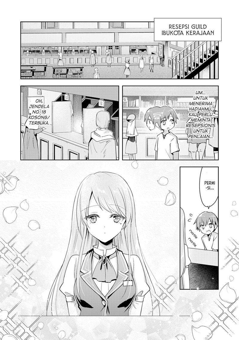 Uketsukejo ni Kokuhaku Shitakute Girudo ni Kayoitsumetara Eiyu ni Natteta Chapter 1 Gambar 8