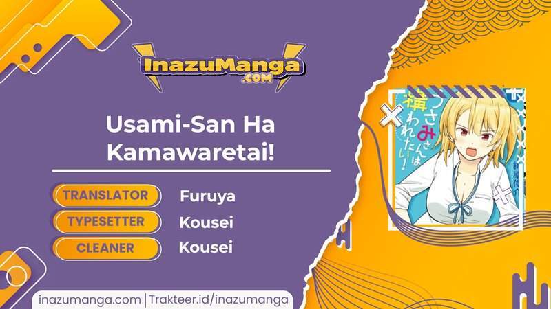Baca Komik Usami-san wa Kamawaretai! Chapter 3 Gambar 1