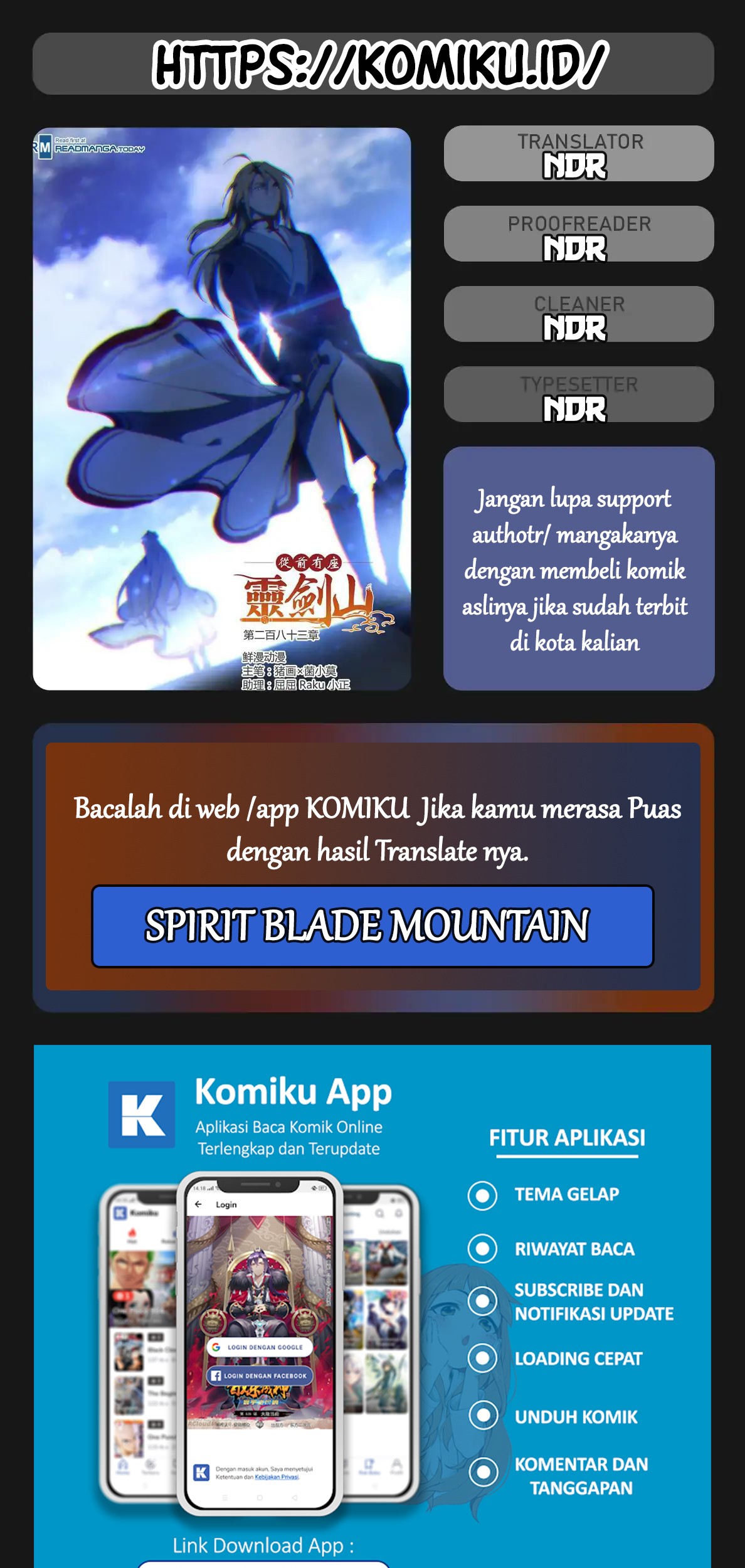 Baca Komik Spirit Blade Mountain Chapter 391 Gambar 1