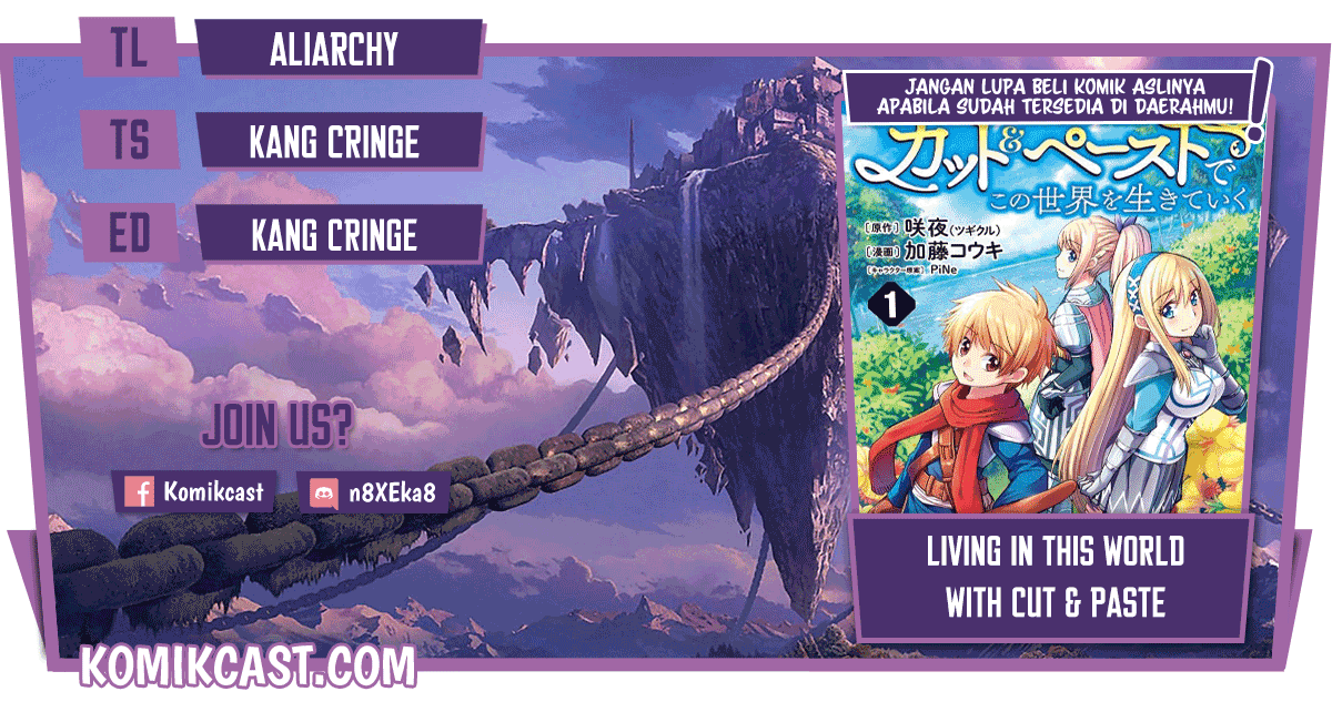 Baca Komik Living In This World With Cut & Paste Chapter 14 Gambar 1