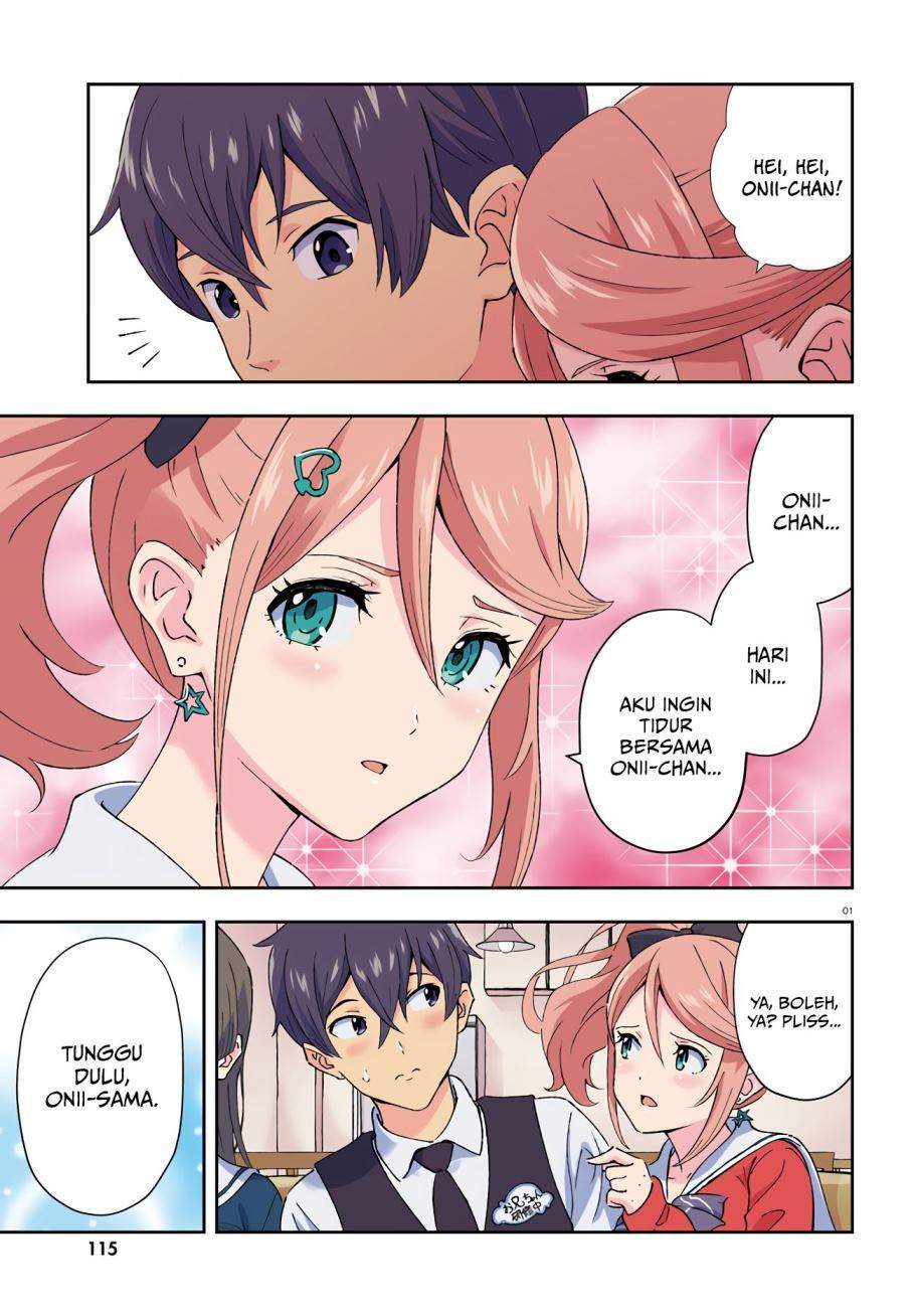 Baca Manga Suki Sugiru Kara Kanojo Ijou no, Imouto Toshite Aishite Kudasai Chapter 1 Gambar 2